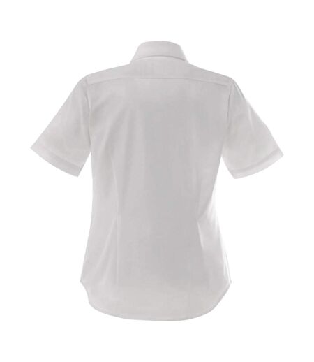 Premier Womens/Ladies Signature Oxford Short Sleeve Work Shirt (White) - UTRW2821