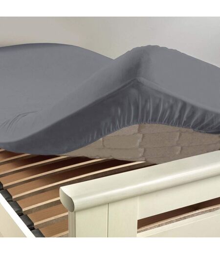 Drap Housse Lina 90x190cm Gris