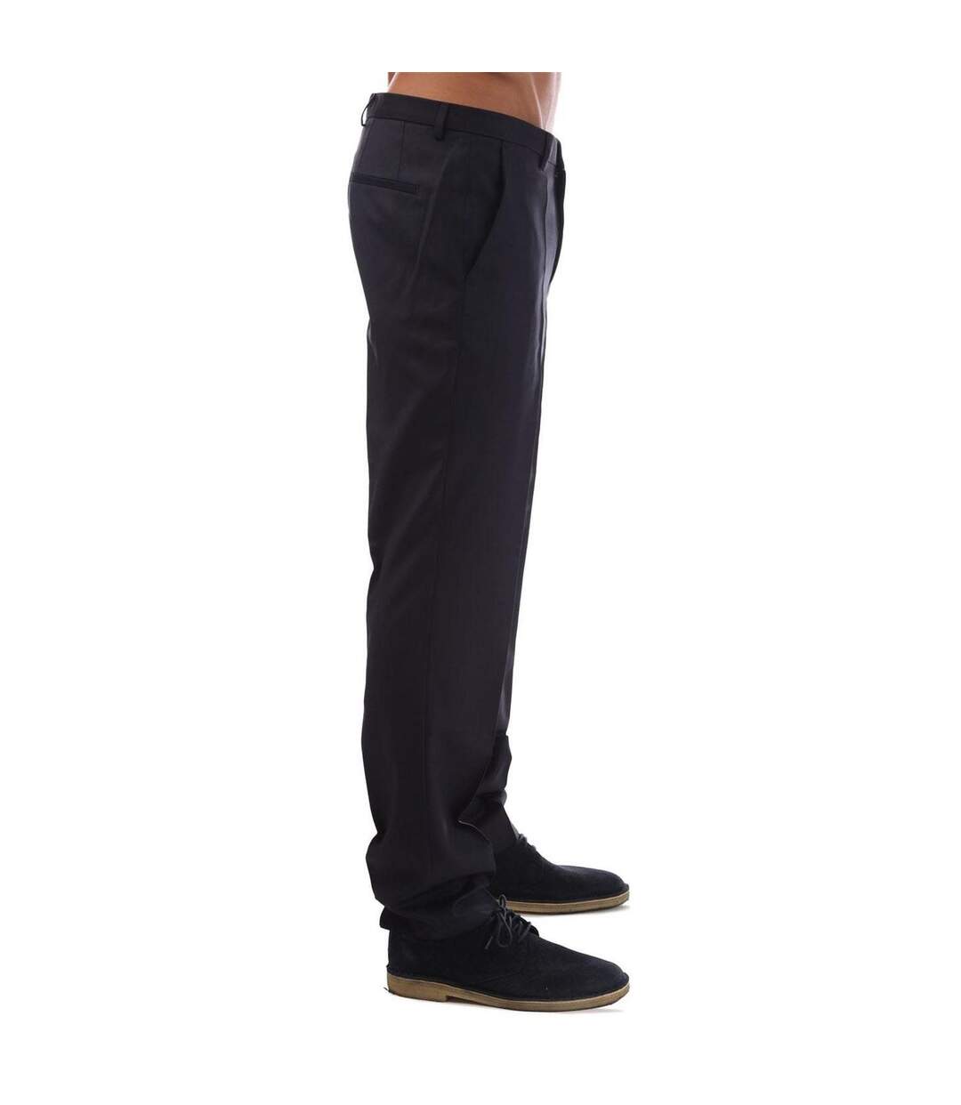 Mens Simmons212 Trousers Dark Blue Hugo-4