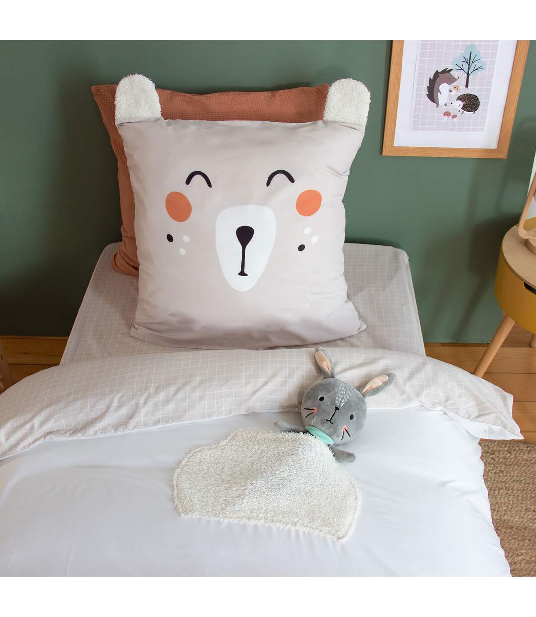 Parure de lit enfant FOREST en microfibre-4