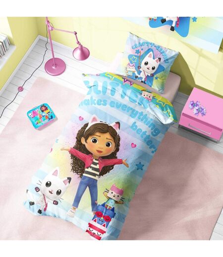 Glitter Makes Everything Better Reversible Duvet Set Multicoloured Gabby´s Dollhouse