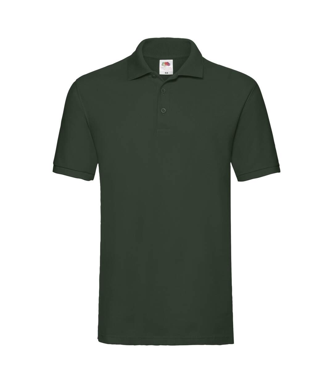 Polo premium homme vert bouteille Fruit of the Loom Fruit of the Loom