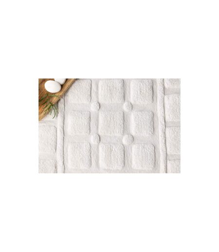 Tapis de Salle de Bain Putte 60x90cm Blanc