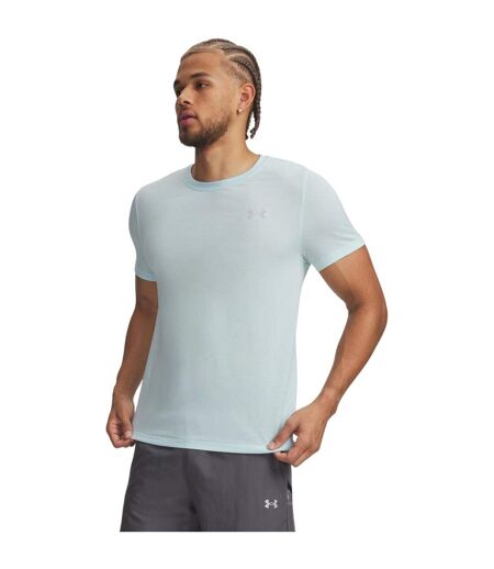 T-shirt Course À Pied Motif/style Logo Vanish Elite Homme Turquoise Pâle Under Armour
