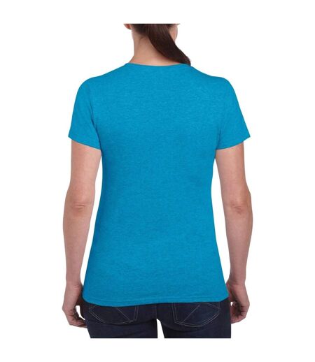 T-shirt À Manches Courtes Coupe Féminine Femme Saphir Gildan