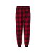 Pantalon De Jogging Homme Rouge Noir Burnside-2