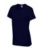 T-shirt femme bleu marine Gildan Gildan