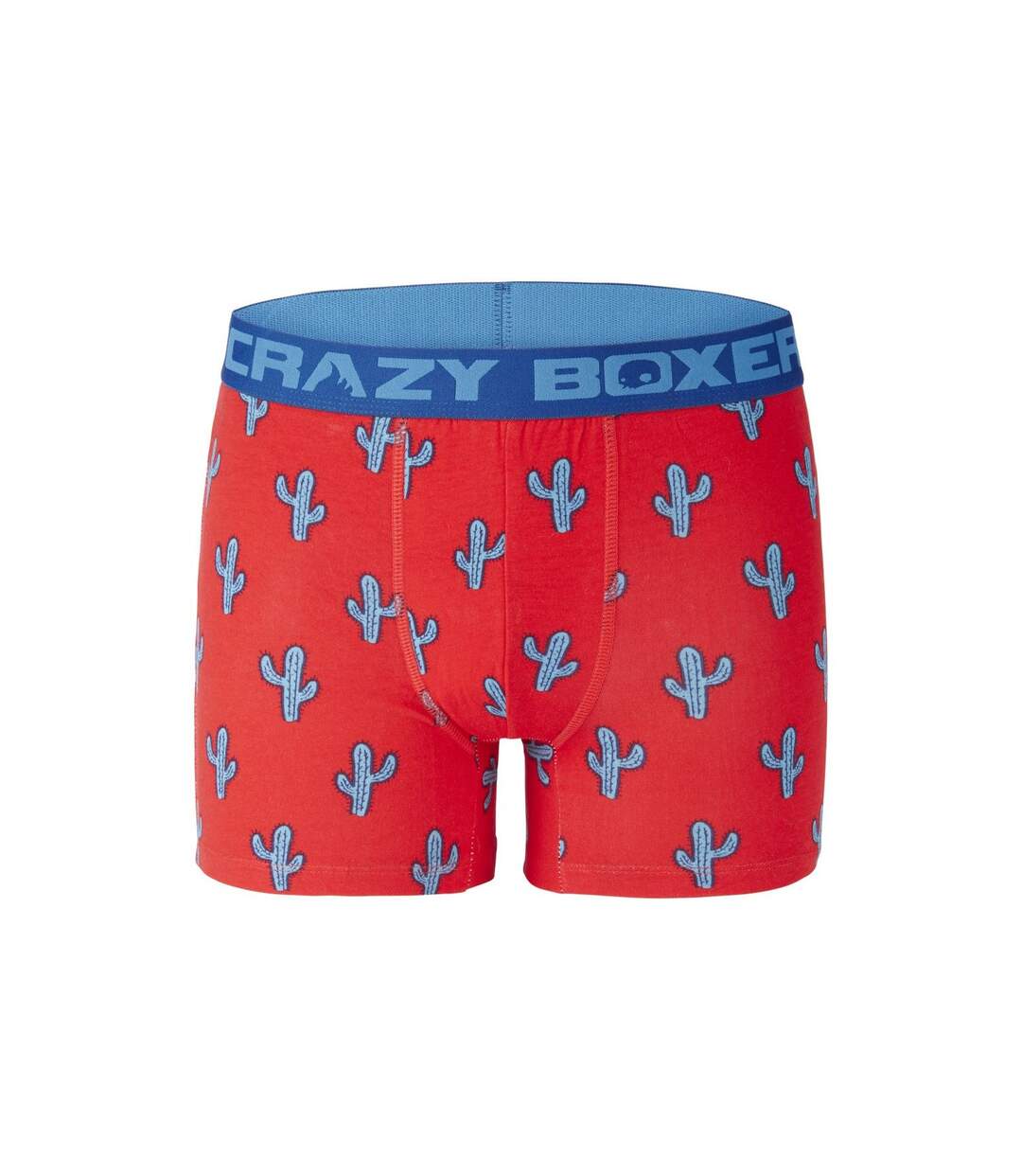 Lot de 2 Boxers homme en coton bio Gots Cactus Crazy Boxer