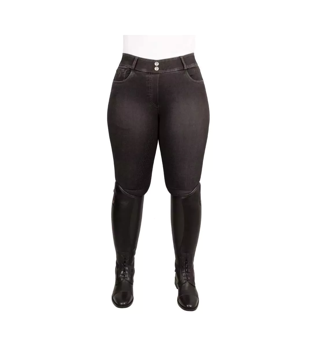 Pantalon D´équitation Elevate Femme Noir Hy-1