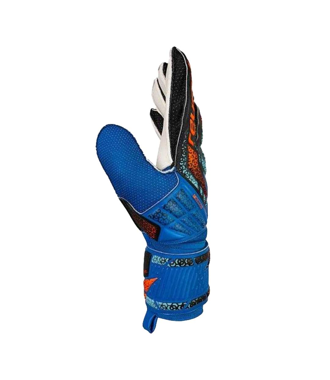 Gants De Gardien De But Attrakt Solid Adulte Noir Bleu Reusch-3