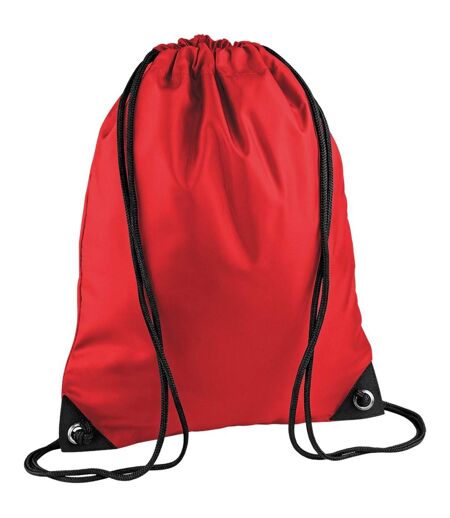 Sac De Gym 11 Litres Taille Unique Rouge Vif Bagbase