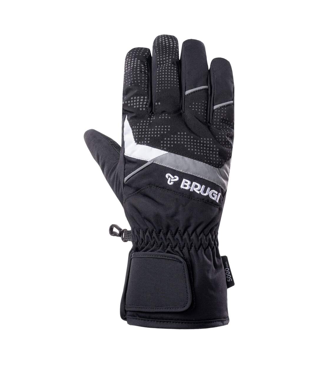 Gants De Ski 4zs6 Homme Noir Brugi-1