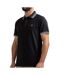 Polo noir homme sun valley brekka-1