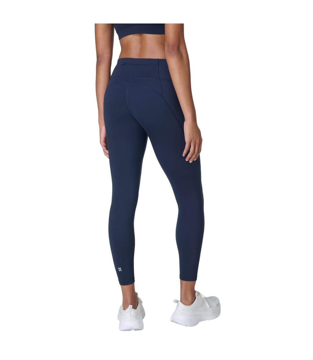 Legging Entraînement Power 7/8 Femme Bleu Marine Foncé Sweaty Betty-3