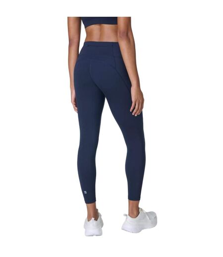 Legging Entraînement Power 7/8 Femme Bleu Marine Foncé Sweaty Betty