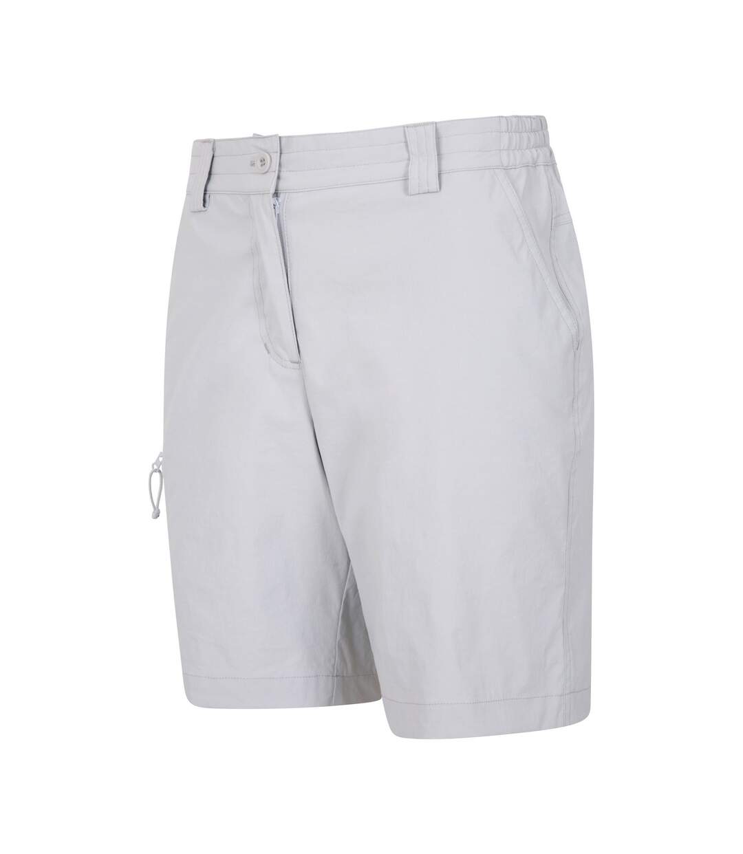Womens/ladies hiker stretch shorts grey Mountain Warehouse-3