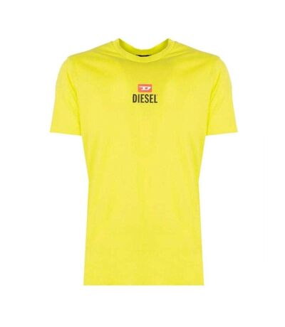 T-shirt Motif/style Logo Adulte Jaune Diesel