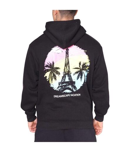 Mens Dreamscape Hoodie Black Rose London