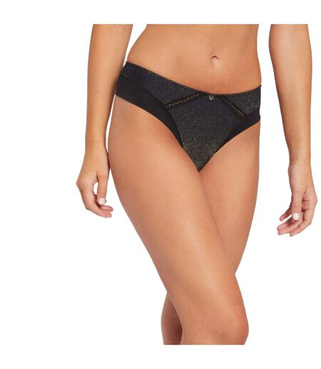 Shorty tanga noir Lucie