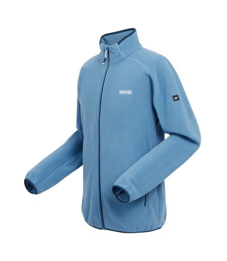 Regatta Mens Hadfield Full Zip Fleece Jacket (Coronet Blue)