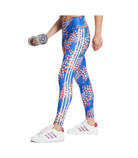 Legging bleu femme adidas farm