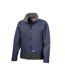 Veste Imperméable Coupe-vent Homme Bleu Marine Noir Result-2