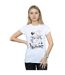 Disney Femme/Les femmes Maleficent Mistress Of Evil Growing Wild Collage Cotton T-Shirt (Blanc) - UTBI30611-2