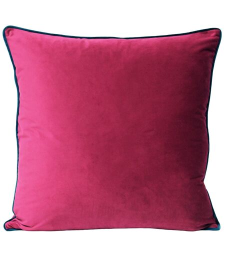 Riva Home - Housse de coussin MERIDIAN (Framboise/ sarcelle) - UTRV1086