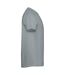 Mens estoril short-sleeved t-shirt grey Roly-3