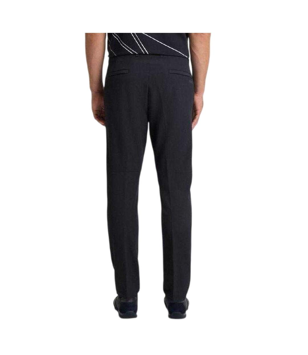 Pantalon T Commuter Homme Bleu Foncé Boss-3