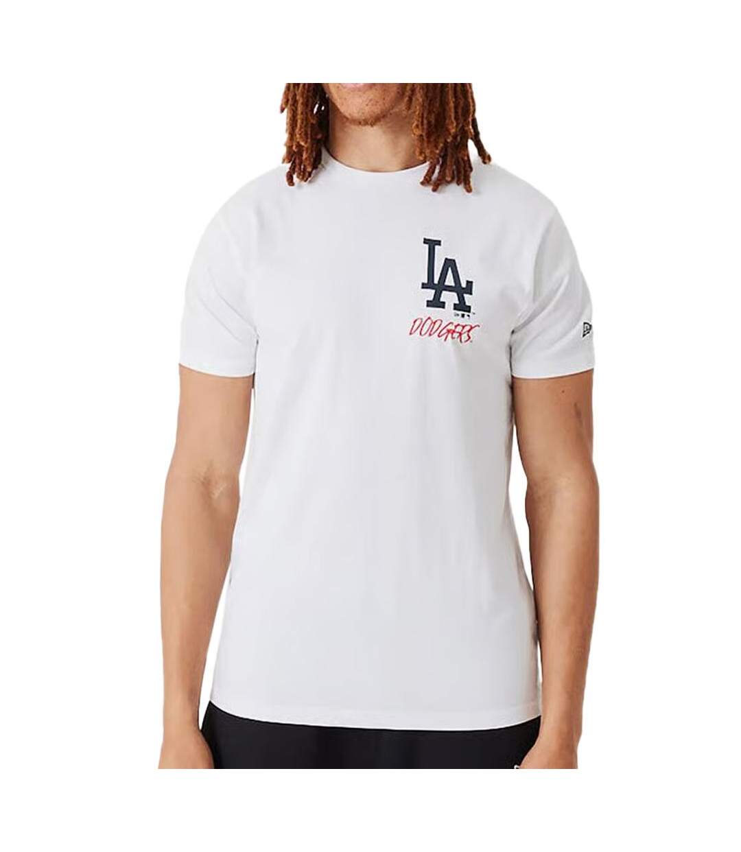 T-shirt blanc homme new era team logo - s-1