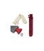Life long hot water bottle furry cover assorted colours 2l one size one colour Universal Textiles-1