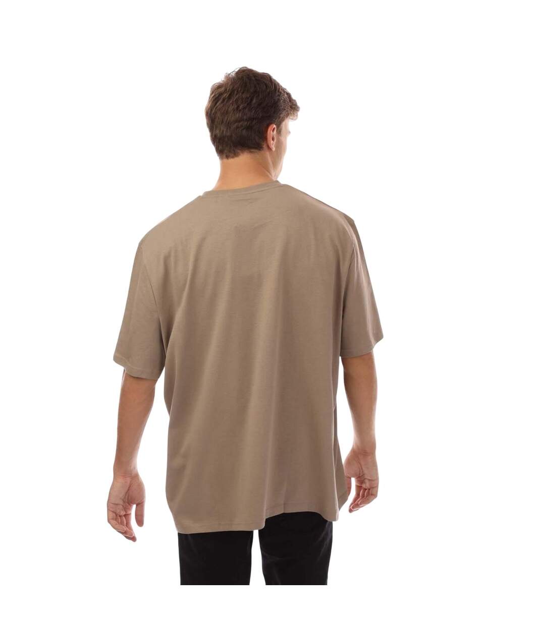 T-shirt Uni Homme Taupe Lyle & Scott-3