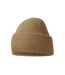 Bonnet Classic Adulte Marron Clair Beechfield-2