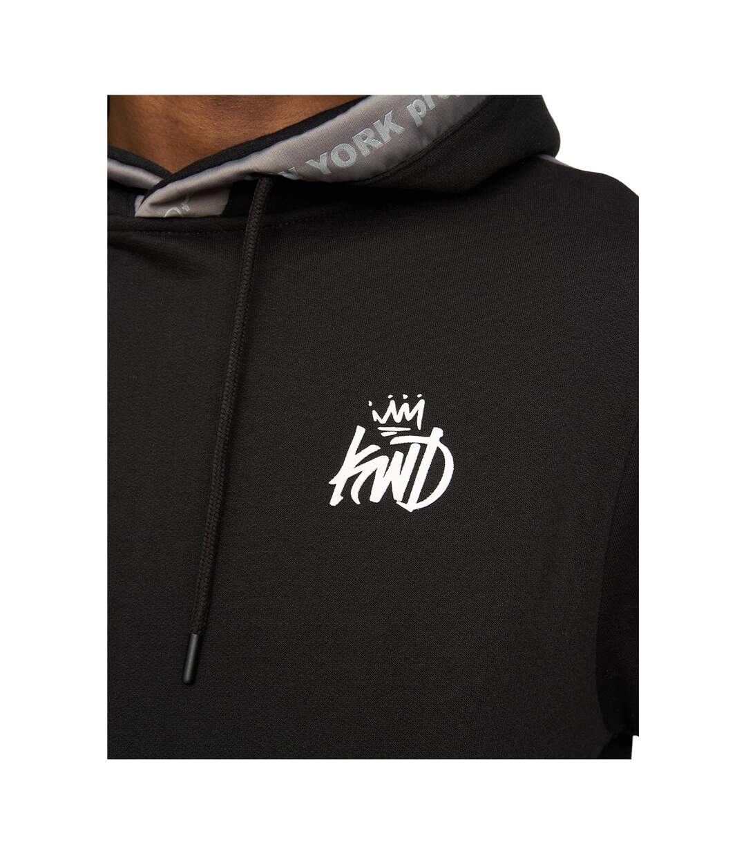 Mens Tapelny Hoodie Black Kings Will Dream-4