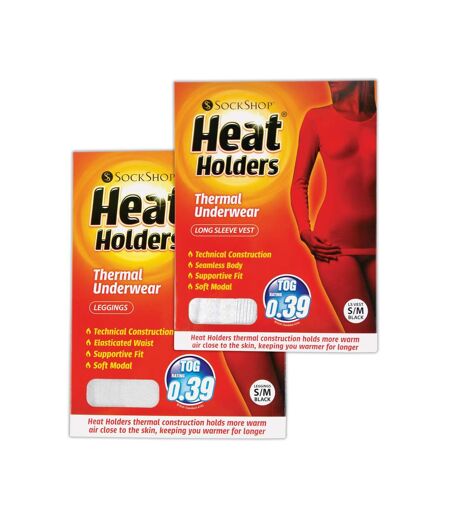 Heat Holders - Femme Ensemble Sous-Vêtement Thermique Haut & Bas