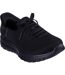 Womens/ladies First Blush Slip-in Trainers Black Skechers-1
