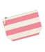 Sac À Accessoires Nautical Taille Unique Beige Pâle Rose Westford Mill-2