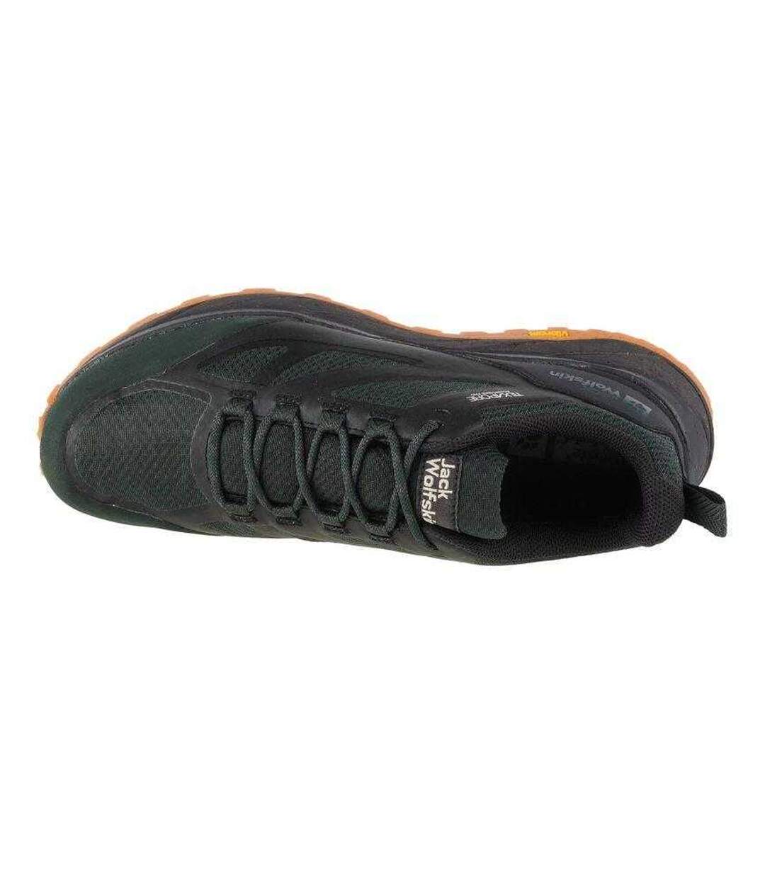 Baskets Terraventure Texapore Homme Noir Vert Jack Wolfskin-3