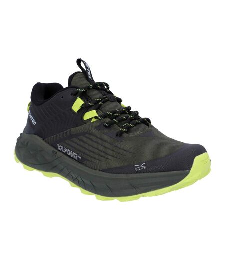 Baskets fuse trail homme noir / vert sombre Hi-Tec