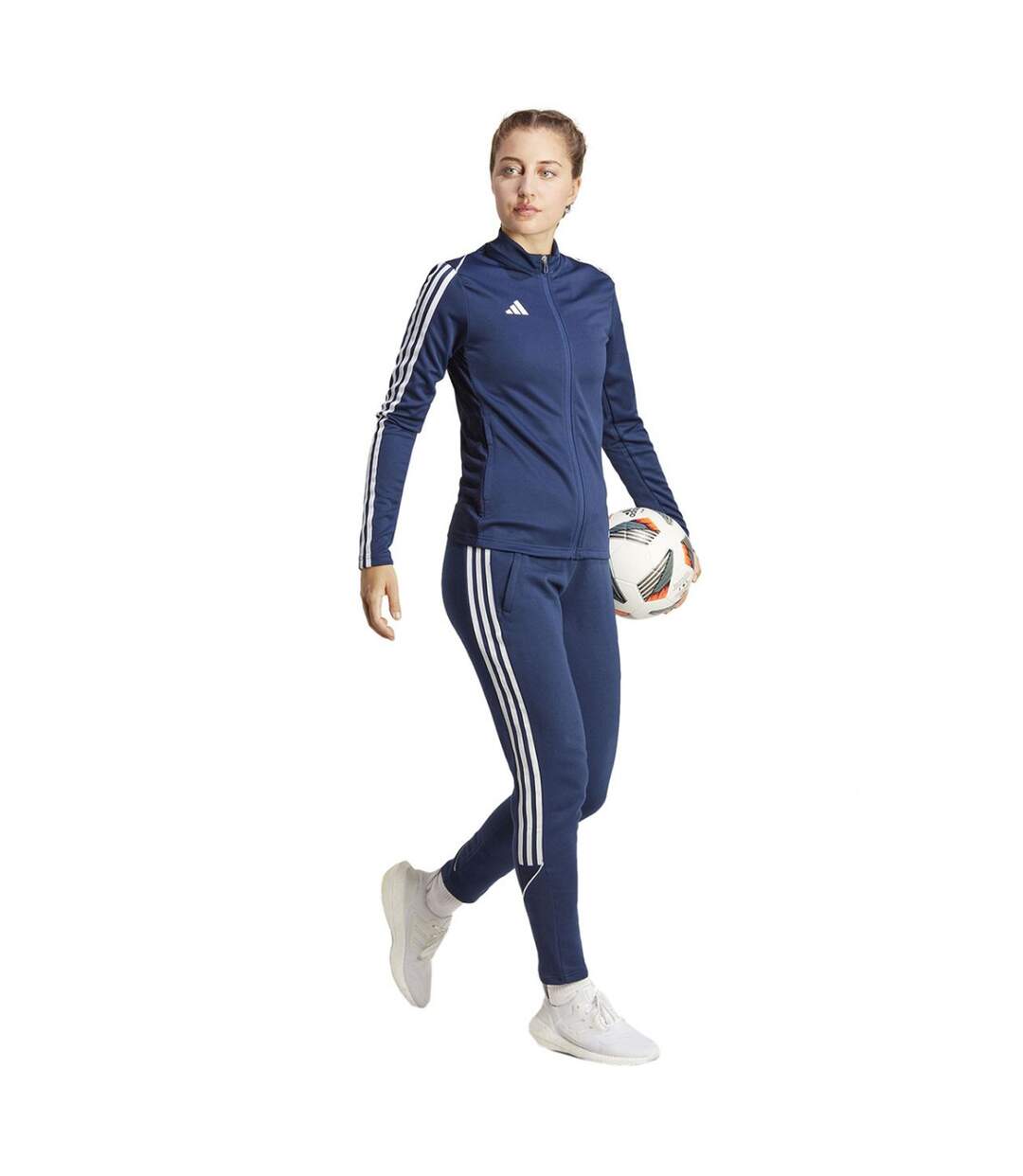 Pantalon De Jogging Tiro League Femme Bleu Marine Adidas-4