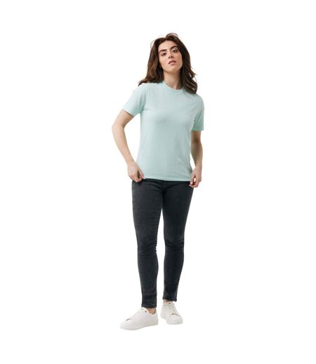 Unisex adult sierra recycled cotton lightweight t-shirt peach nectar Iqoniq