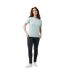 Unisex adult sierra recycled cotton lightweight t-shirt peach nectar Iqoniq-2