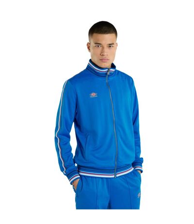 Mens monogram anthem jacket regal blue Umbro