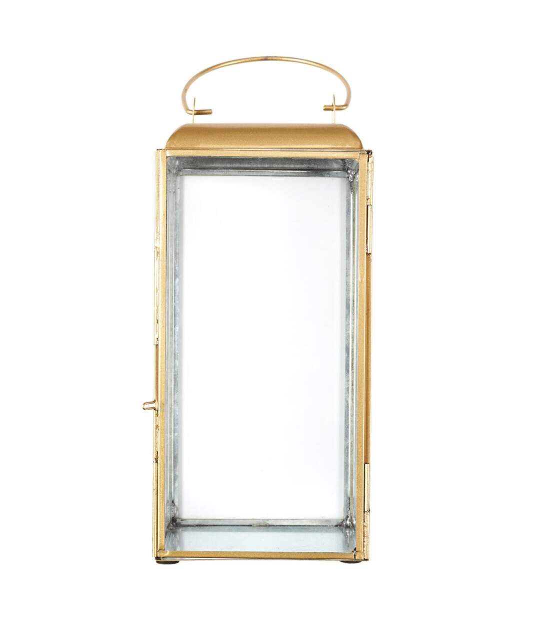 Lanterne Déco en Métal Girotto 30cm Or-3