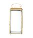 Lanterne Déco en Métal Girotto 30cm Or-3