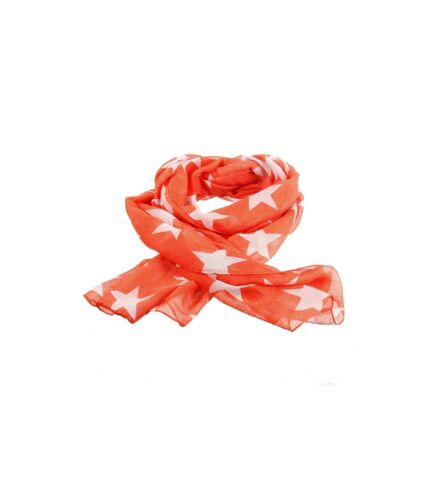 Foulard Etoile 80x180cm Corail