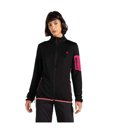 Womens/ladies Torrek Fleece Top Black Dare 2B