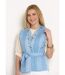 Veste matelassée sans manches détails strass-4