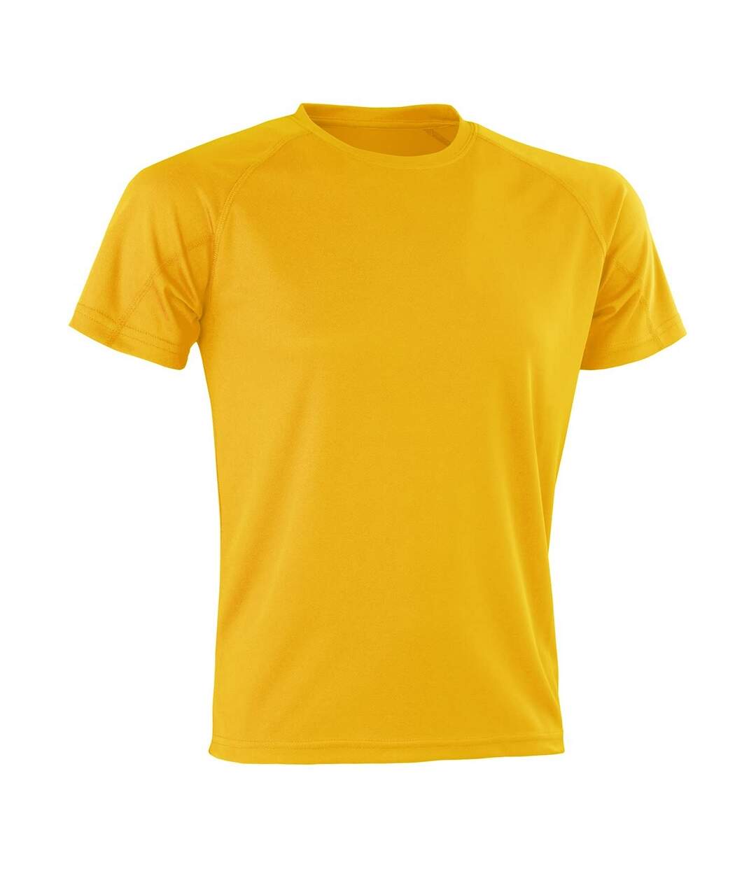 T-shirt Adulte Jaune Or Spiro-1